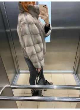 Norková fashion bunda se zipem